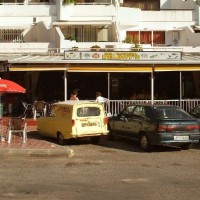 DEL BOY'S BAR IN PORTINATX, IBIZA - 2007