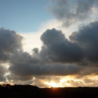 Sunset near Tredavoe