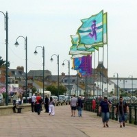 Flags on the Prom