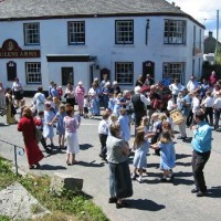 Feast Day, The Queen's Arms, Breage (June, 2004)