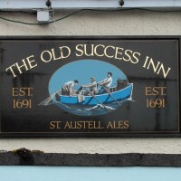 The Old Success Inn sign, Sennen Cove - 23Nov12