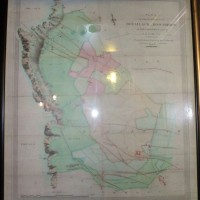 Botallack & Roscommon Mine Map in the Star Inn, St Just - 06/02/09