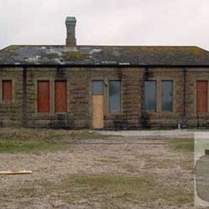 This is the old run down Marazion station
