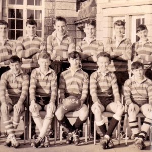 Rugby group photo