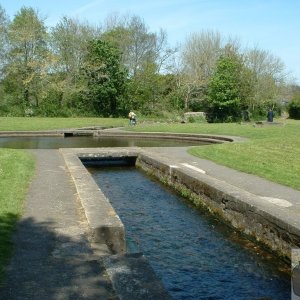 The Boating Pool circular 'pond'