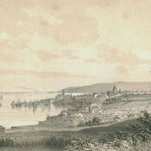 View of Penzance, from near Lescudjack 1844