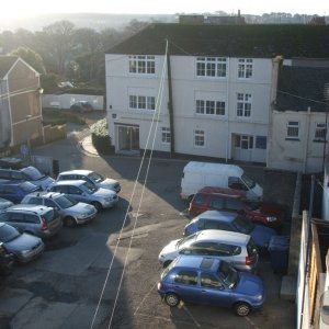 Green Market car park from above