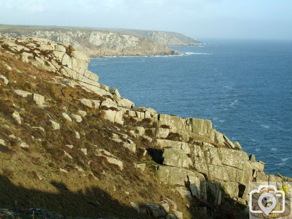 17th Jan, 2010: View from Cribba Head, west of Penberth