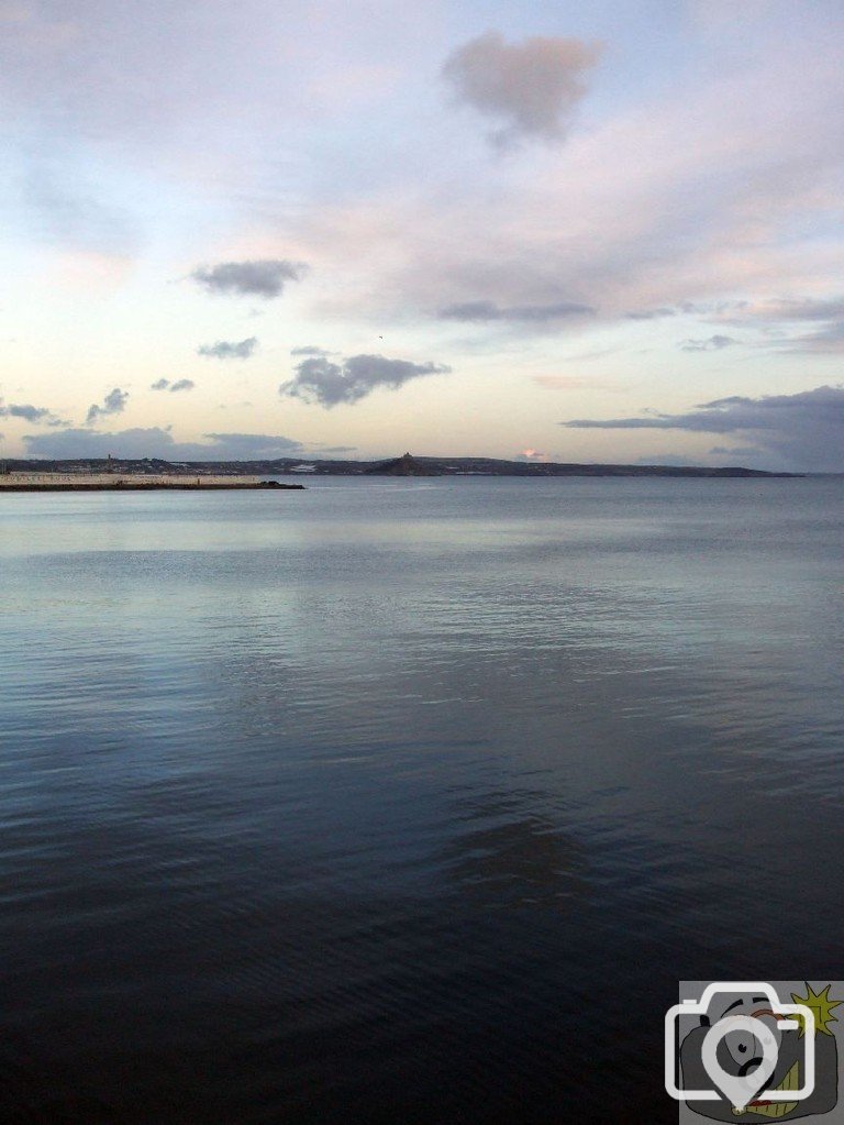 19Feb10 - Penzance: Still waters at sunset.