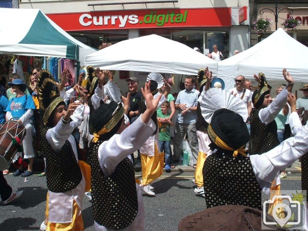 1pm Parade and stalls in Market Jew Street