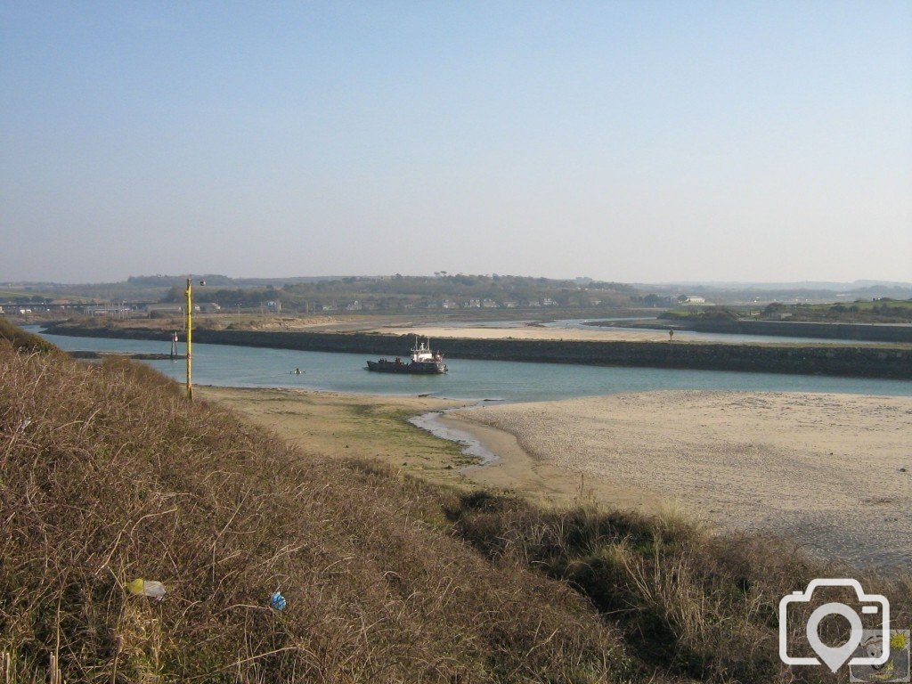 A boat at hayle.