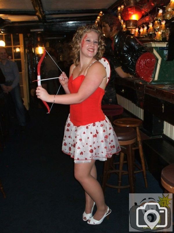 A charming female Cupid - The Admiral Benbow, 2007