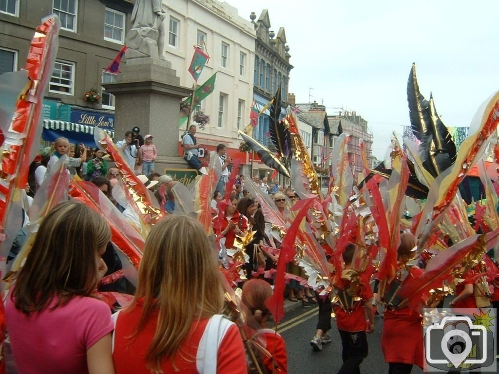 A Mazey Day parade in 2005