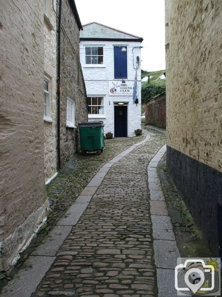 Alley off Chapel St. - The Gremlin Club was here