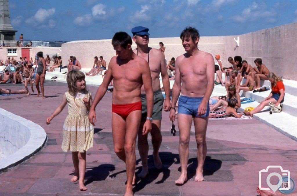 At the Bathing Pool in Early August, 1977