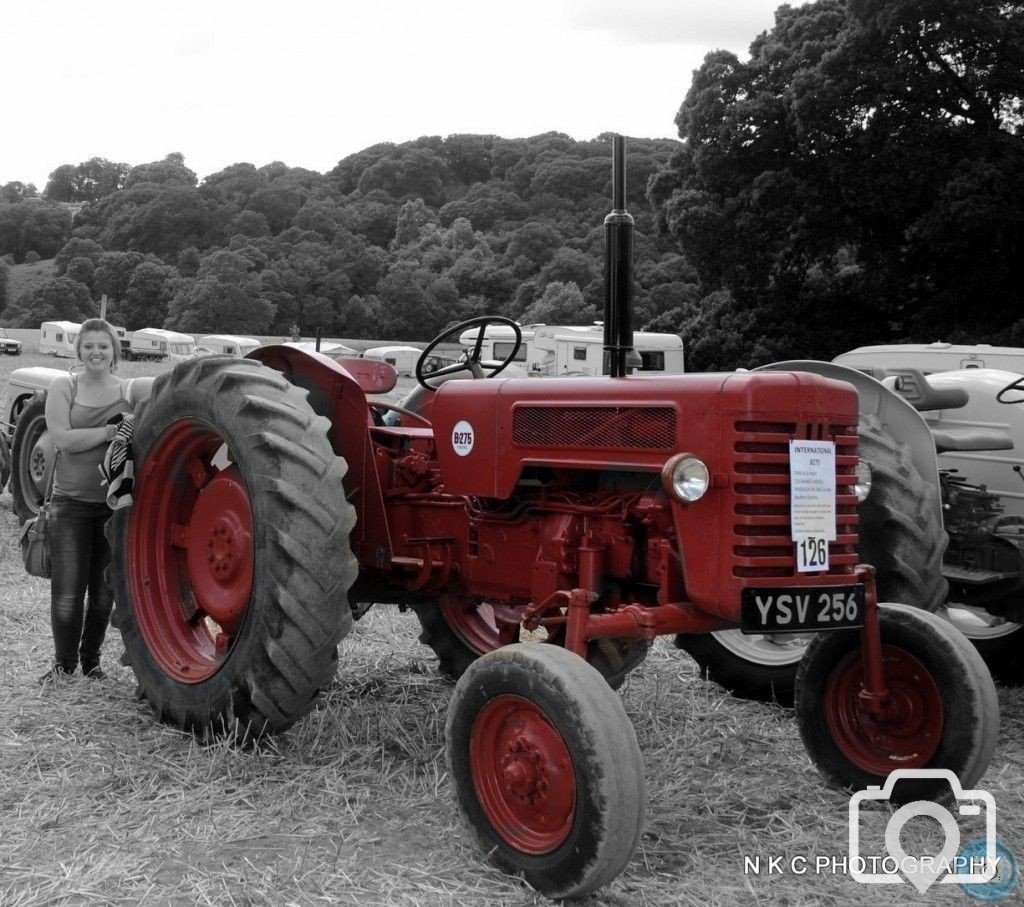 big red tractor