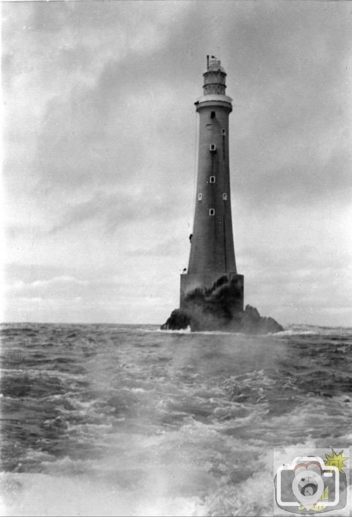 Bishop Rock Lighthouse in 1965