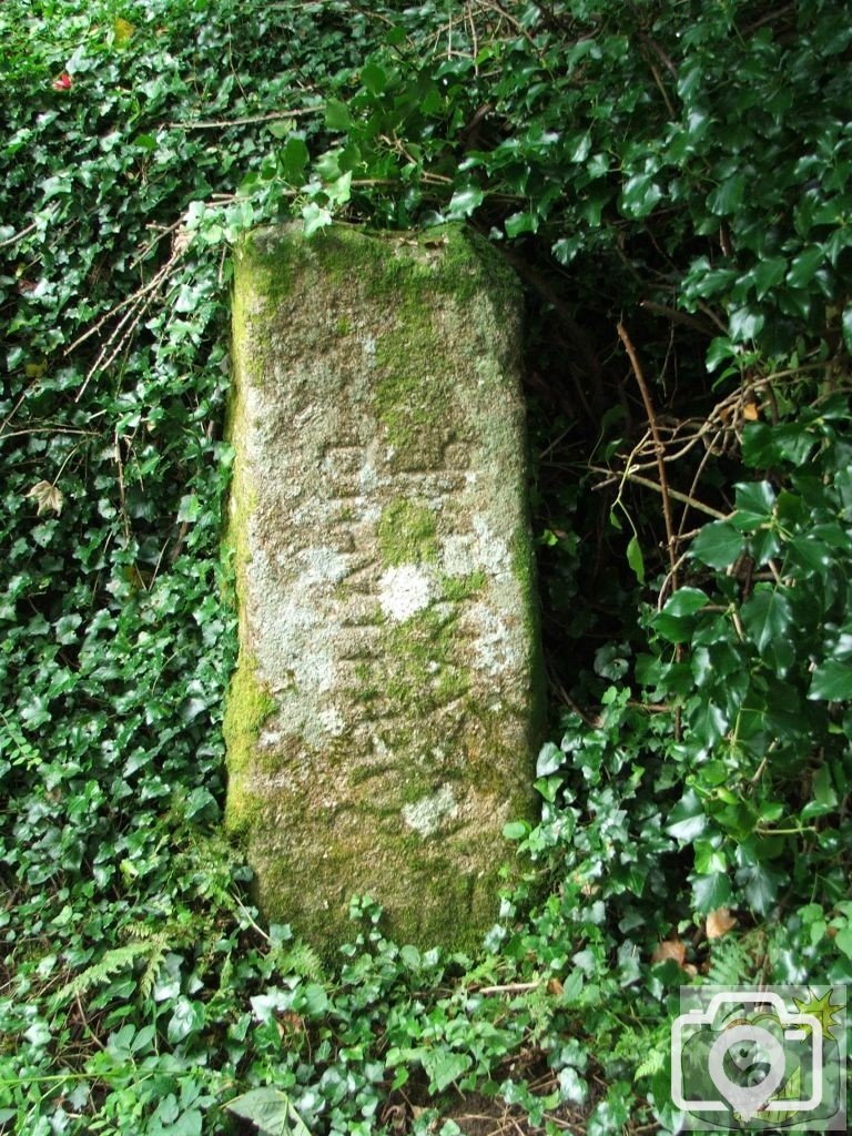 Bleu Bridge Inscribed Stone