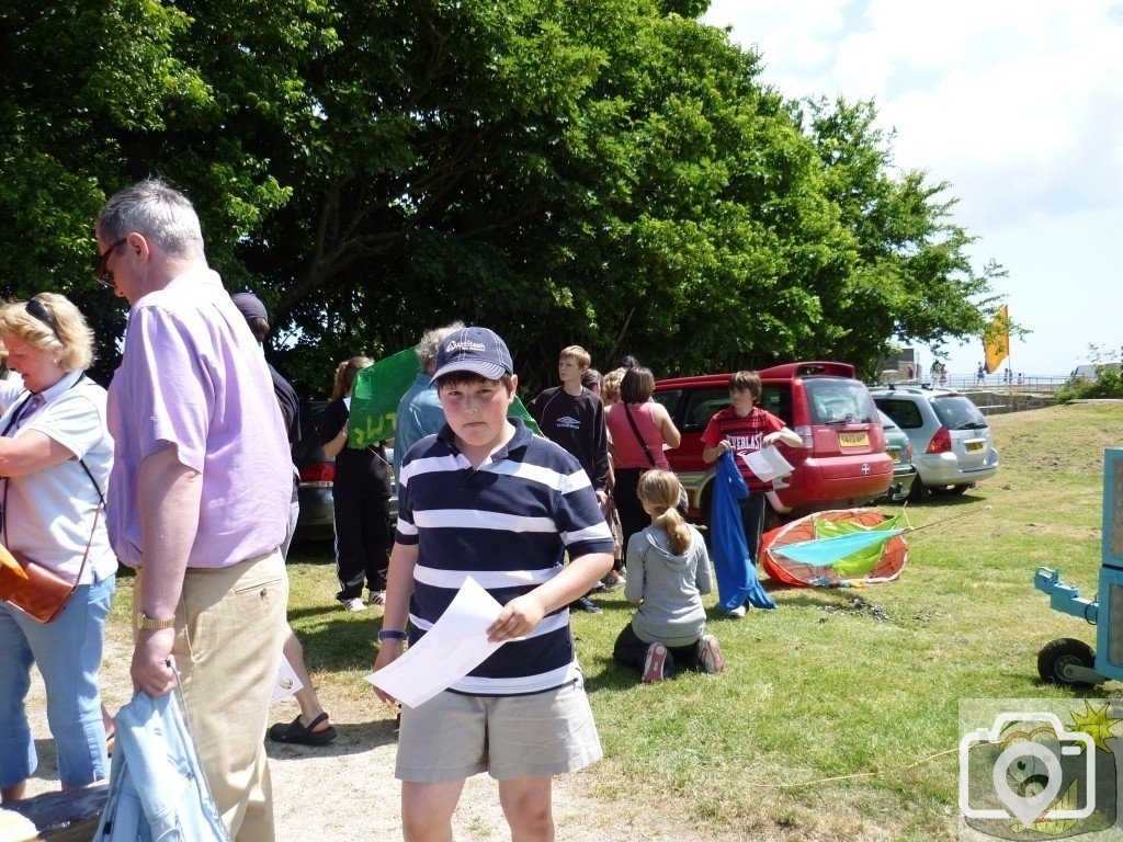 Boat displays on the Wherrytown boating pool