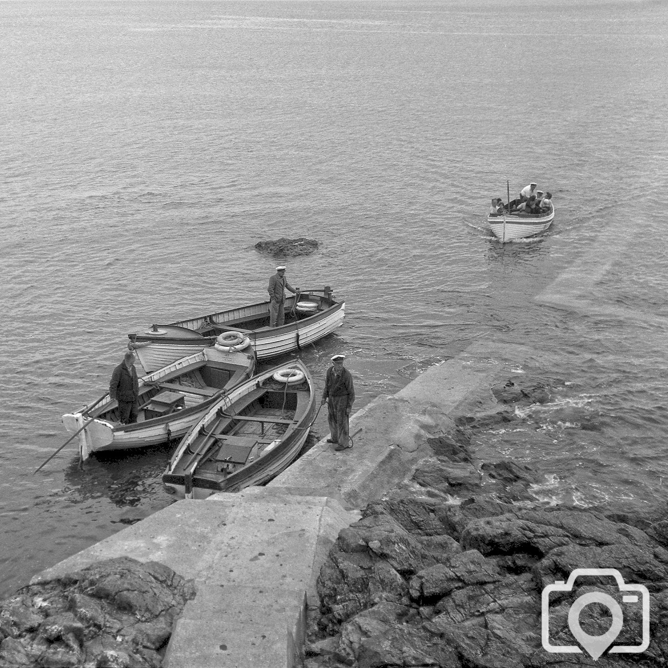 Boats at Marazion - 1959