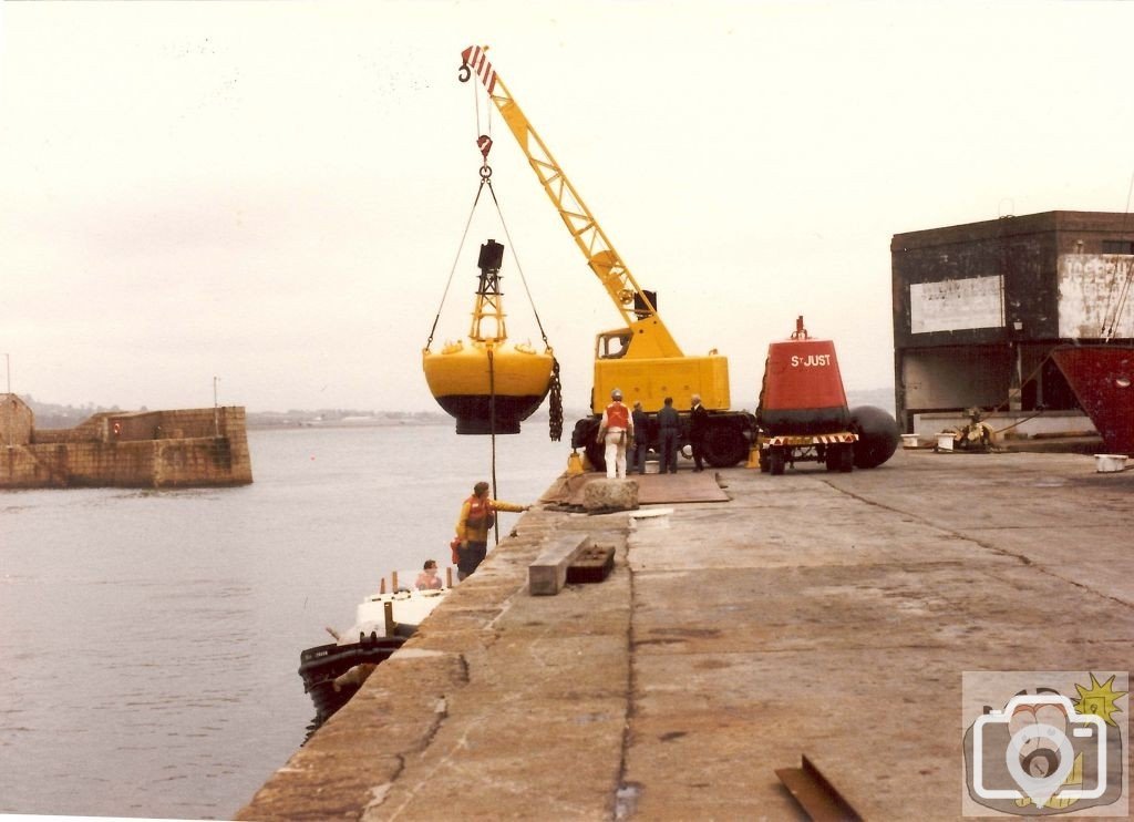 Buoy at the harbour