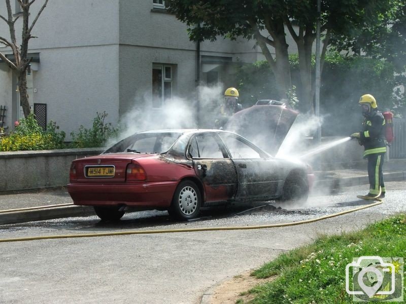 Car fire 5