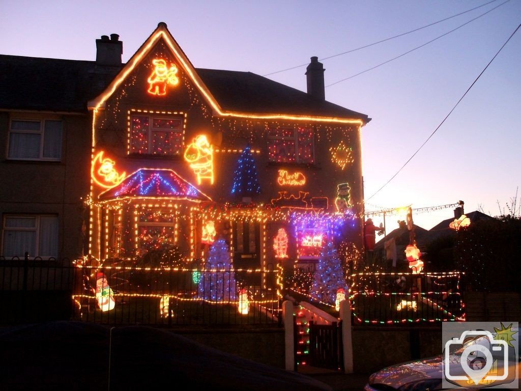 Christmas Lights in Treneere, 2008