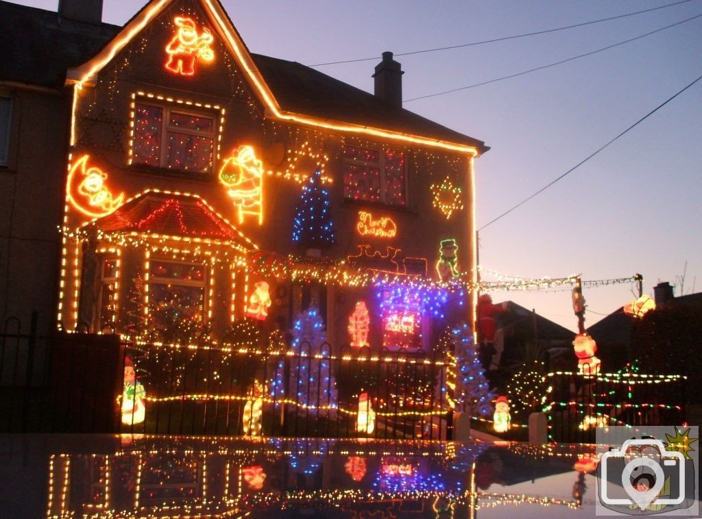 Christmas Lights in Treneere, 2008