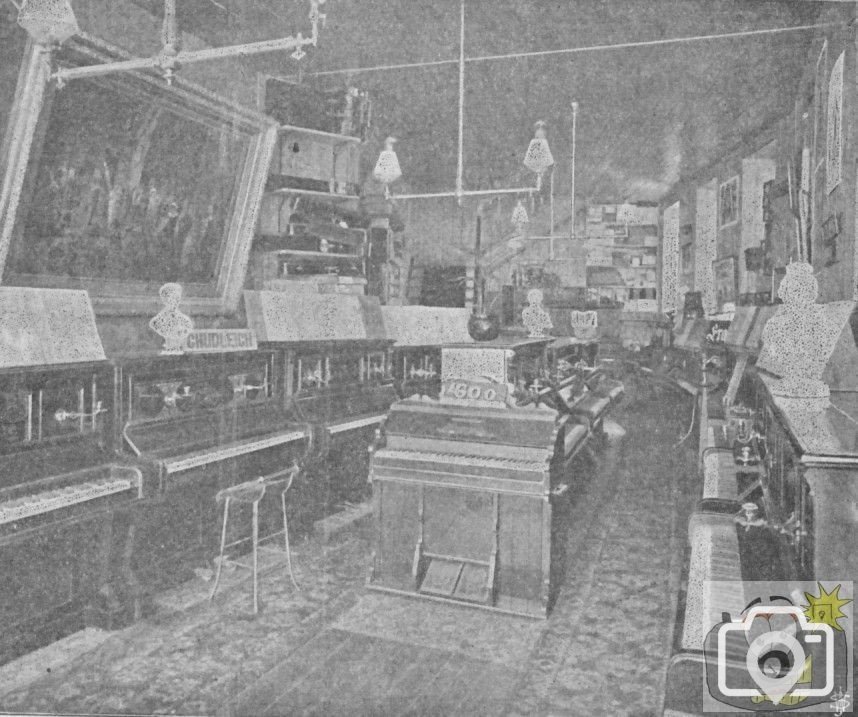 Chudleigh and Co Market Jew Street Interior 1899