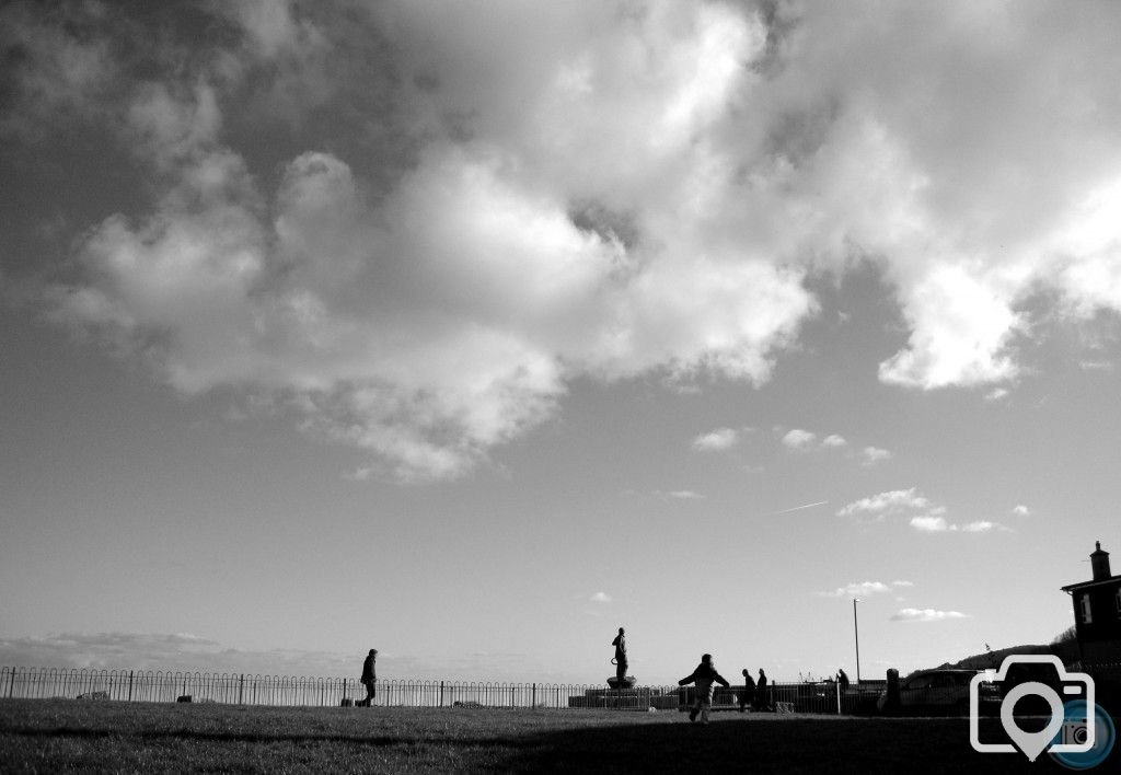 Clouds over the Statue