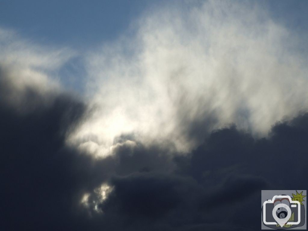 Clouds rise over Newlyn