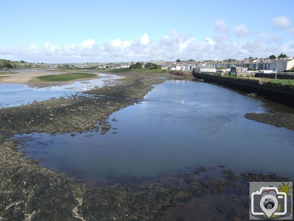 Copperhouse Canal low tide