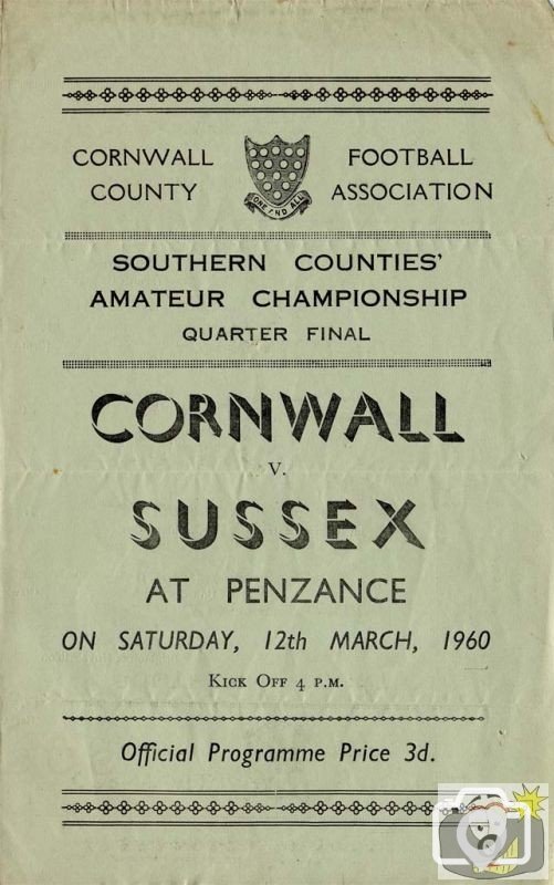 Cornwall v Sussex at Penlee Park