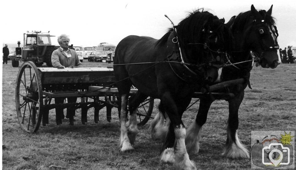 Cyril Eddy at first St Buryan Rally