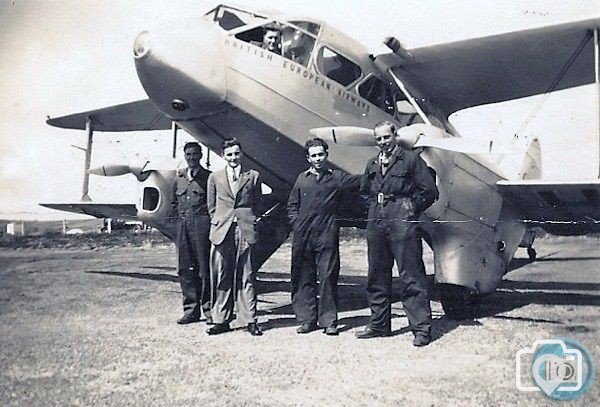 De Havilland Rapide at St.Just airfield