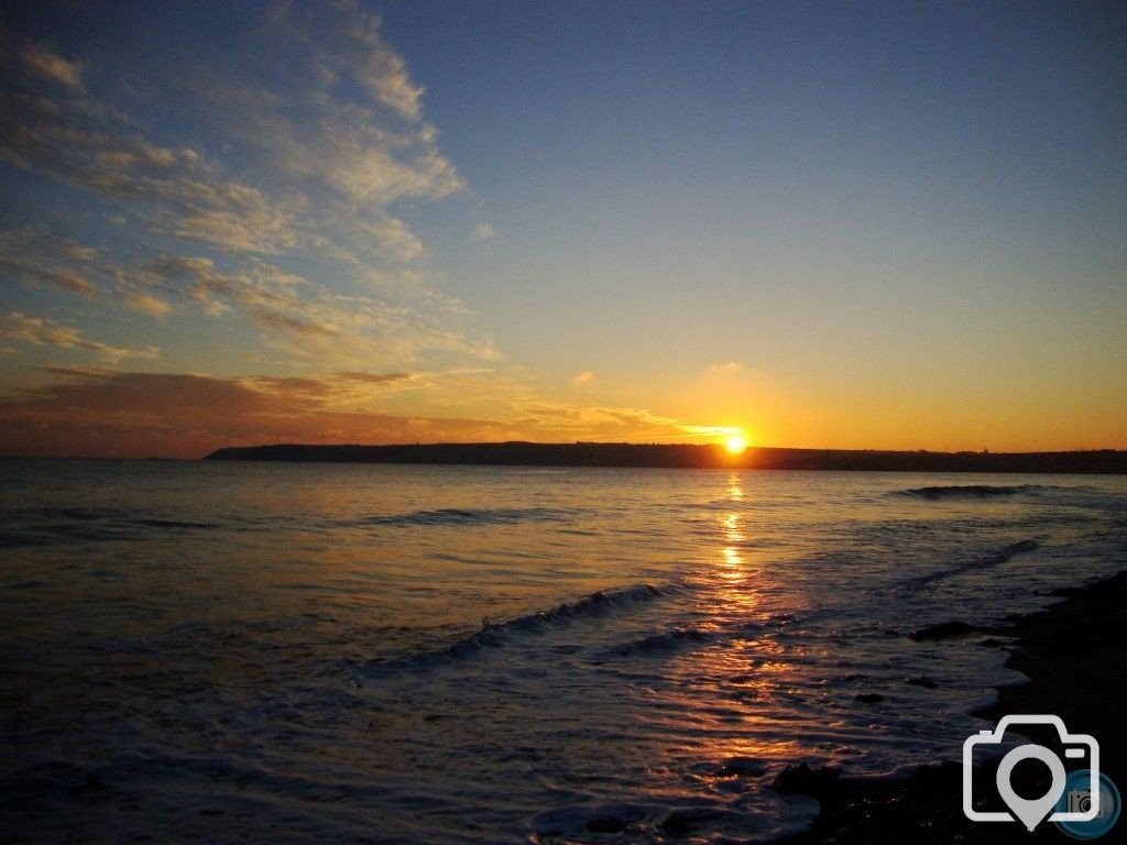 December Sunset from Long Rock 1