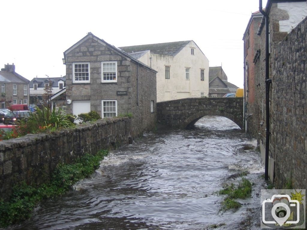 Doctor's Surgery and old Newlyn Bridge