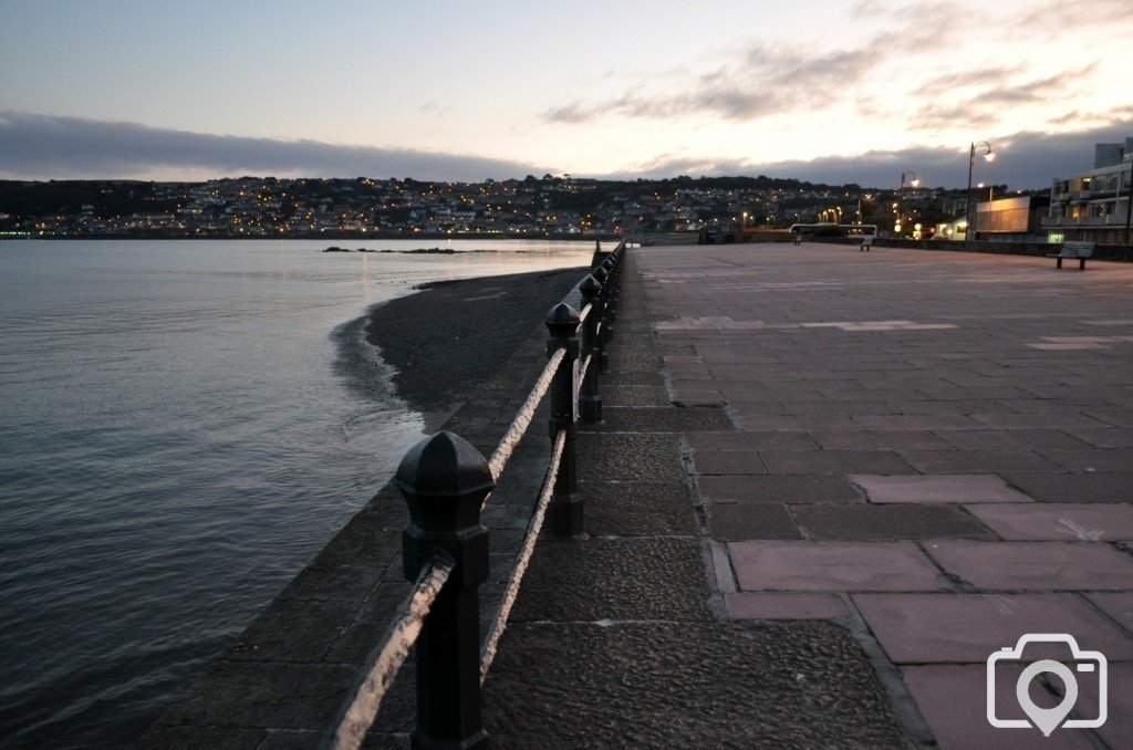 Evening  on  the  prom.