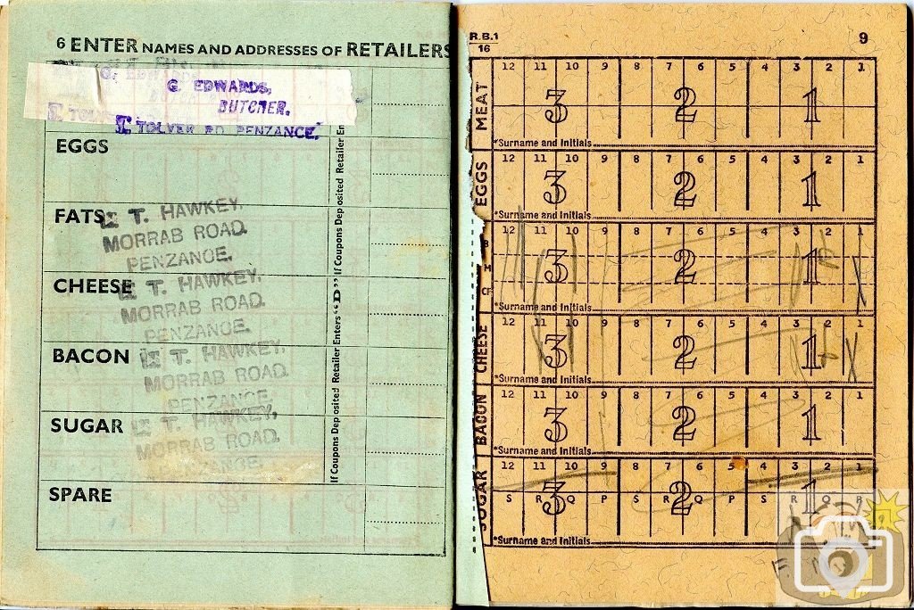 Food Ration Book - 3