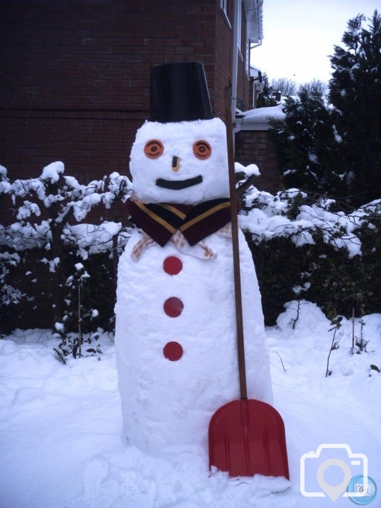 Frosty the Snowman.