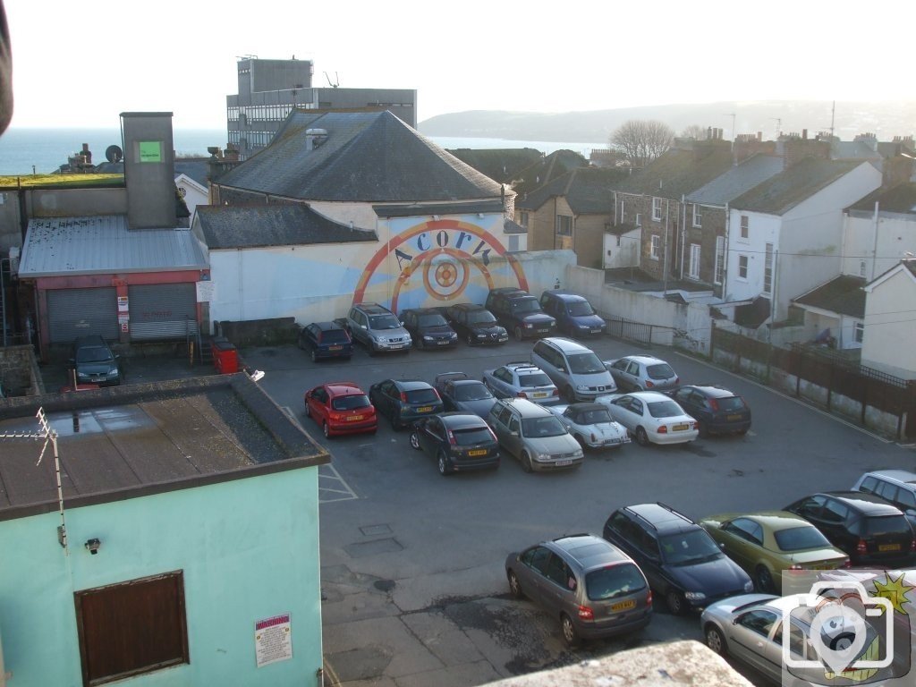 Green Market car park from above