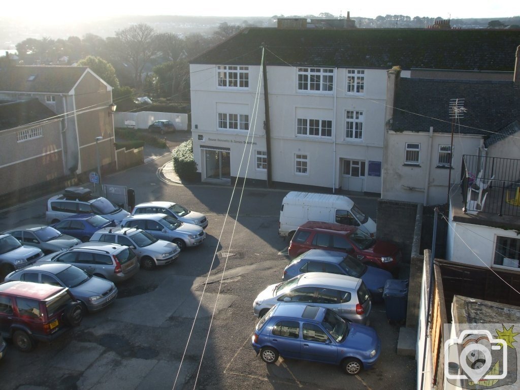 Green Market car park from above