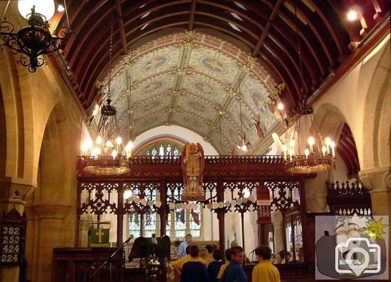 Gulval Church interior