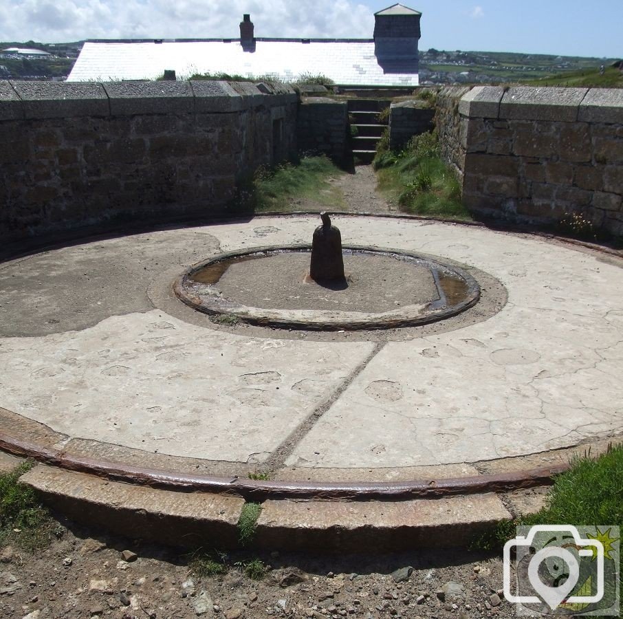 Gun emplacement, St Ives