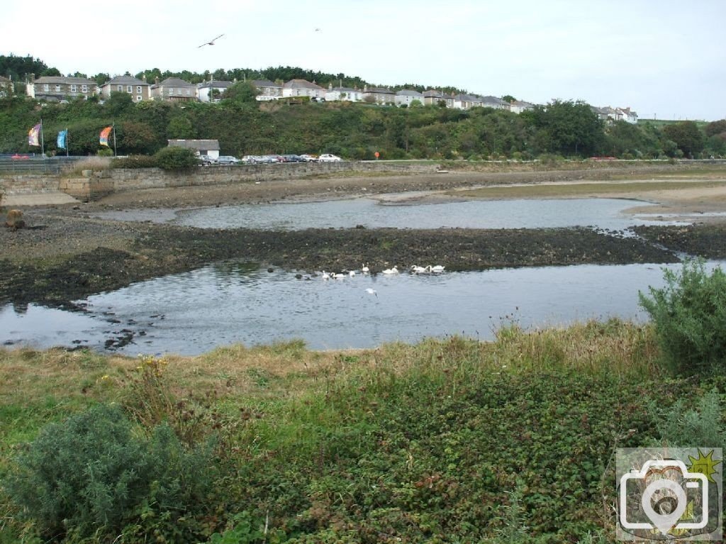 Hayle Estuary to the east: Sept., 2007