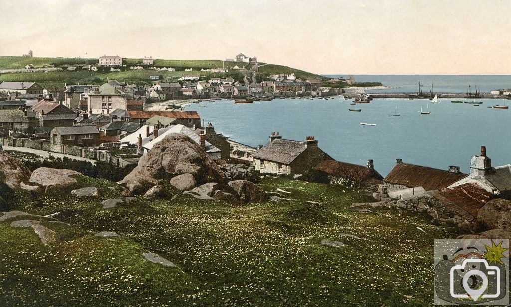 Hugh Town, St Mary's c1890