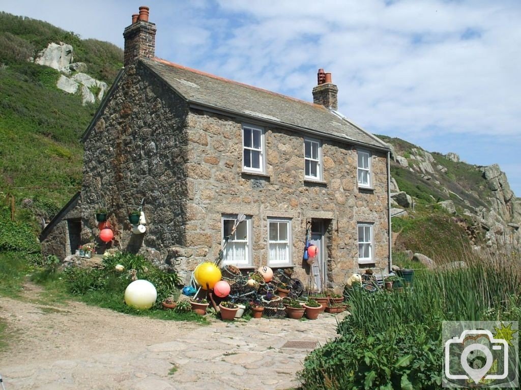 Idyllic Fisherman's Cottage, Penberth Cove, 29th May, 2008