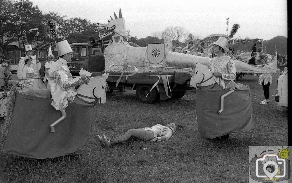 Knights in Penzance Carnival