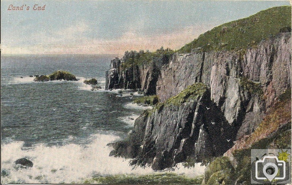 Lands End postcard