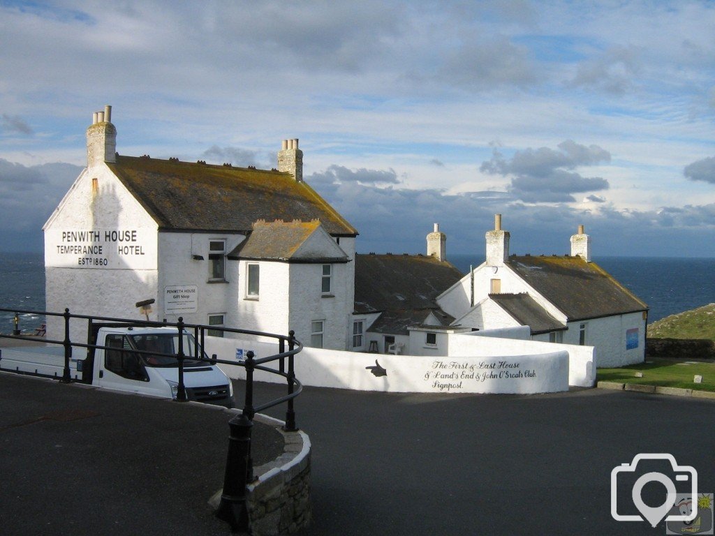 Lands end.